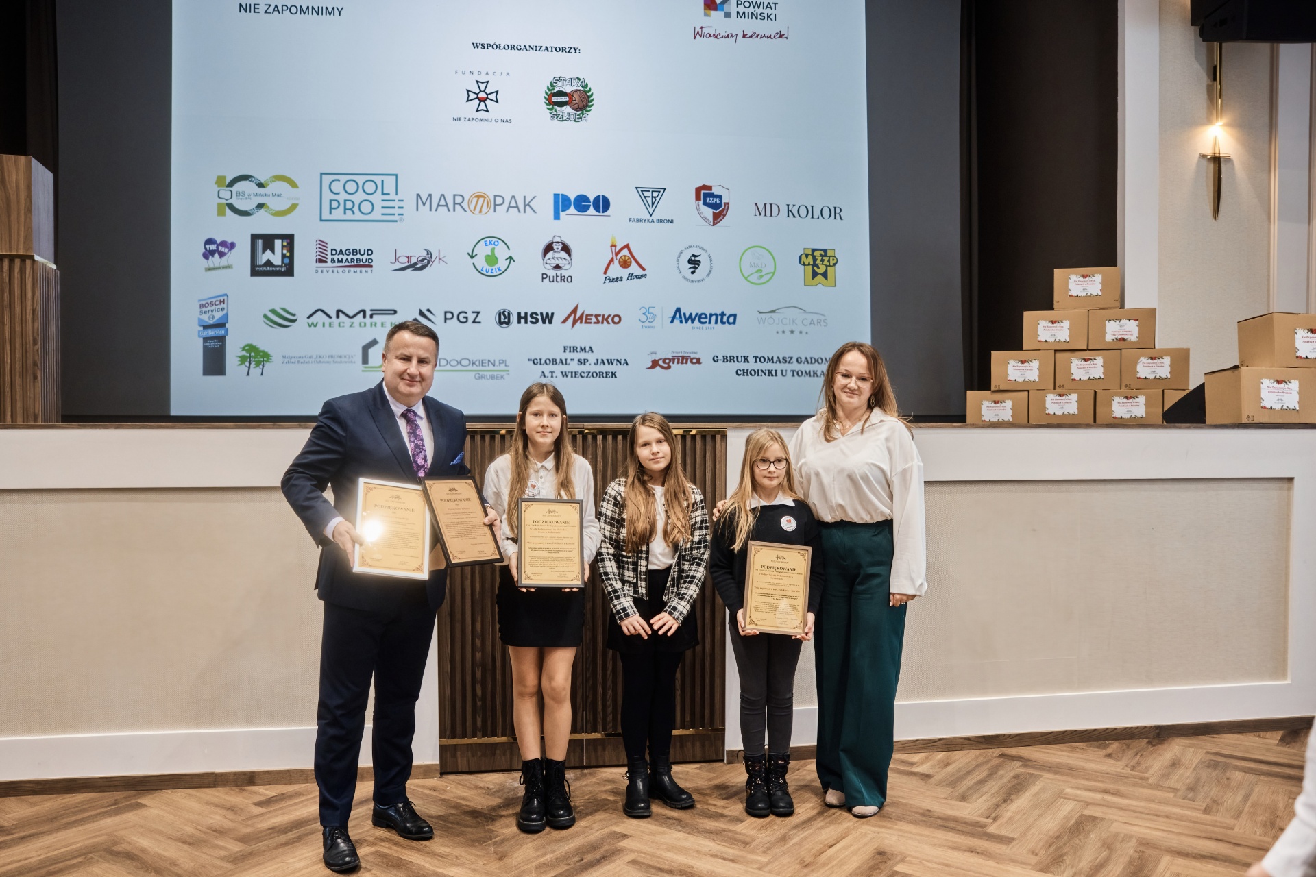 zdjęcie z wręczenia